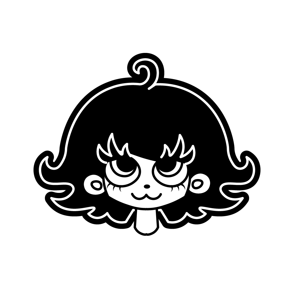 Vector illustration portrait of dew, digital designer